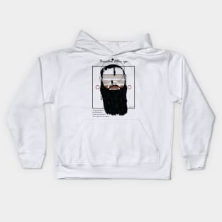 Bearded Alter ego version 9 Kids Hoodie